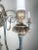 Silver Timothy Corrigan Baroque Chandelier, Silver Leaf & Wood, Usa For Sale - Image 8 of 12