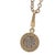 This rare Bvlgari pendant and chain is crafted in 18ct yellow gold, featuring a pave-set diamond design that exudes...