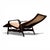 This reclining sun chaise lounge, designed in the 1940s by Walter Gerdau, was originally produced for transatlantic...