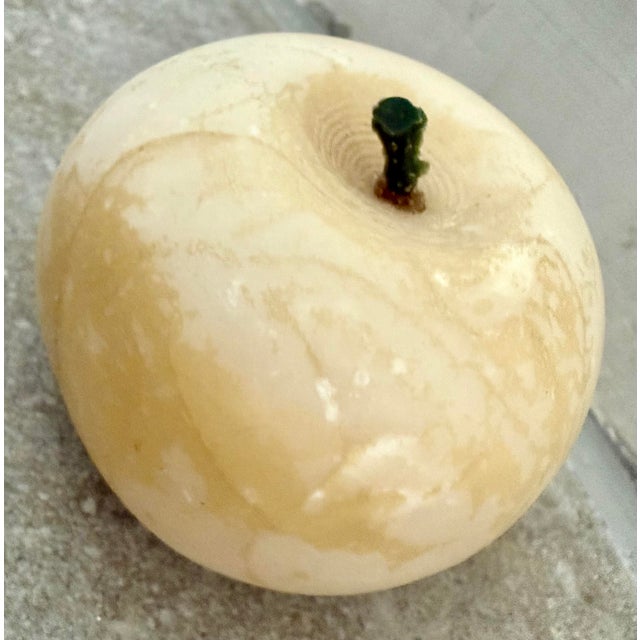Vintage Italian Alabaster Stone Fruit Collection of 9 For Sale - Image 10 of 12
