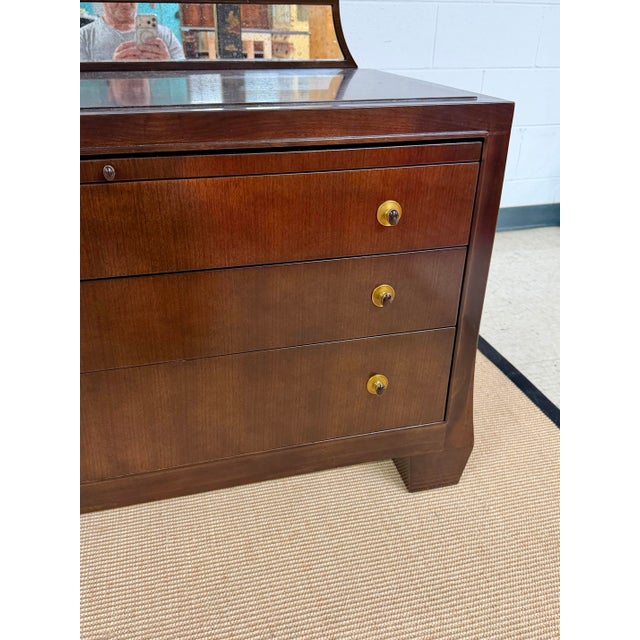 1980s Extraordinary Oversized Night Tables by Barbara Barry for Henredon For Sale - Image 5 of 12