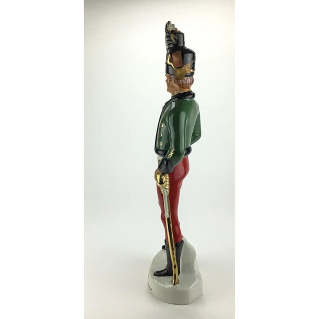 Coronetti Italian Royal Soldier Irish Mist Liqueur Decanter For Sale - Image 4 of 12