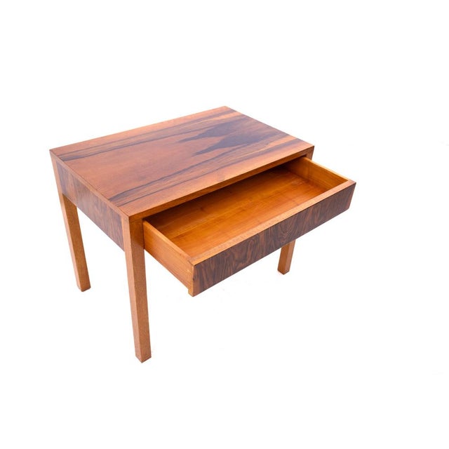 Wood Art Deco Coffee Table, Poland, 1950s For Sale - Image 7 of 11