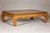 Natural Wood Chow Leg Coffee Table with Carved Apron, Vintage For Sale - Image 4 of 12