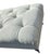 1990s Ethan Allen Anton Chesterfield Style Ottoman Bench Hobb Nail Foot Stool For Sale - Image 11 of 15