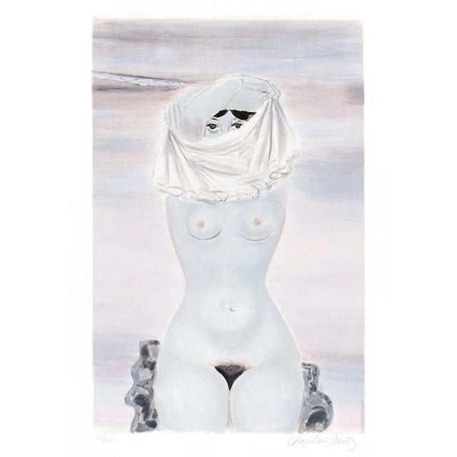 Woman - Original Lithograph by R. Chapelain-Midy - 1970s 1970s For Sale