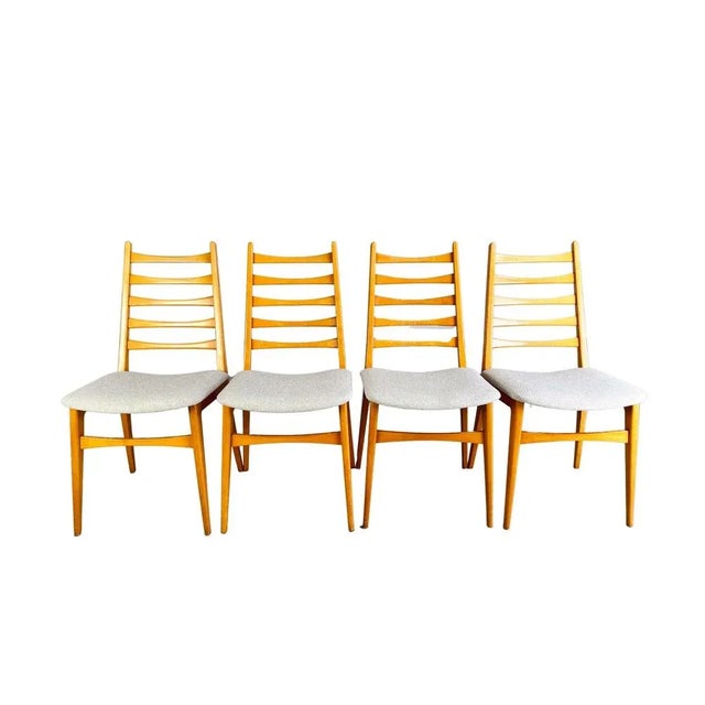 Vintage Chairs in Bouclé, 1960s, Set of 4 For Sale - Image 12 of 12