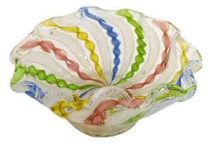 Small Vintage Murano Glass Bowl, 1960s