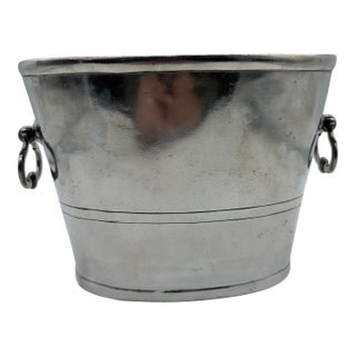 Antique Silverplate European Wine Cooler, Circa 1890-1910 For Sale