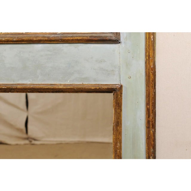 19th Century Italian Mirror with Landscape Painting For Sale - Image 11 of 13