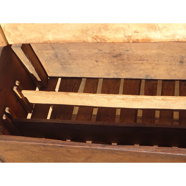 Vintage Brown Oak Dish Drainer For Sale - Image 16 of 18