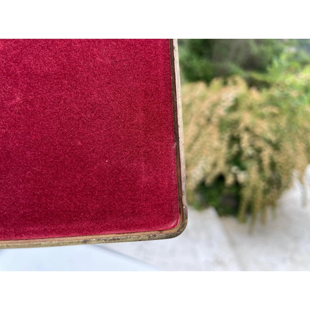 French Golden Box in Brass with Anchor Pattern, 1970 For Sale - Image 6 of 10