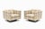 Here is an amazing, all original pair of Model 1461 swivel chairs by Harvey Probber, circa 1960s. These handsome cube...