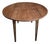 Antique French Rustic Cherrywood Drop-Leaf Table, 1900s For Sale