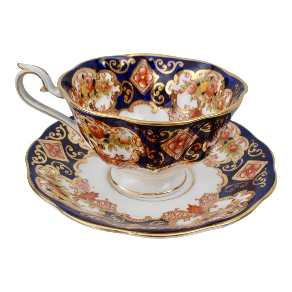 Hierloom by Royal Albert Tea Cup and Saucer | Chairish