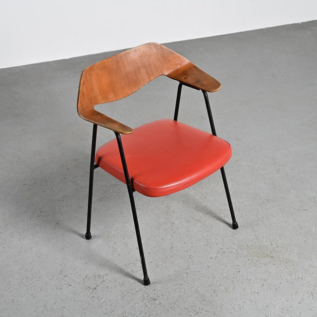 Metal Model 675 Armchair by Robin and Lucienne Day for Airborne, 1950s For Sale - Image 7 of 12
