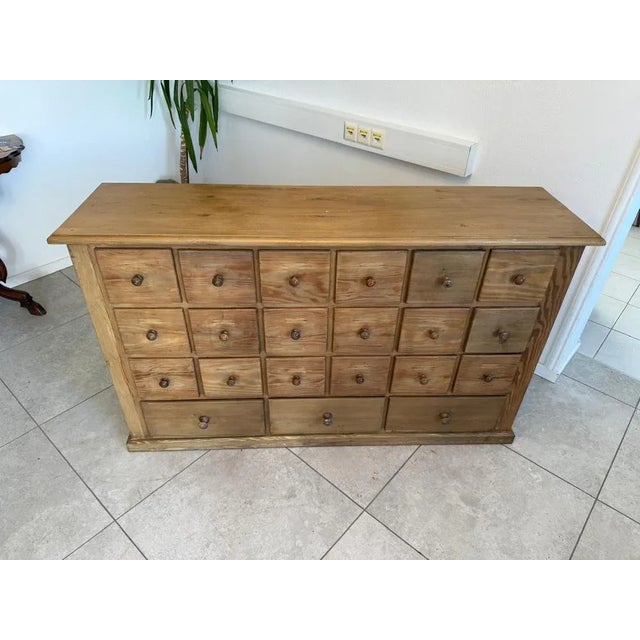 Brown Farmhouse Biedermeier Chest of 21 Drawers For Sale - Image 8 of 17