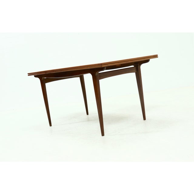 Danish Sculptural Extendable Dining Table in Teak, 1960s For Sale - Image 12 of 12