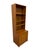 Vintage Danish Modern Domino Møbler 2-Piece Lingerie Bookcase, circa 1970s, beautifully crafted in Denmark. This tall,...