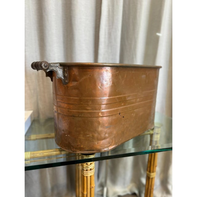 Farmhouse Rochester Copper Boiler Tub For Sale - Image 3 of 4
