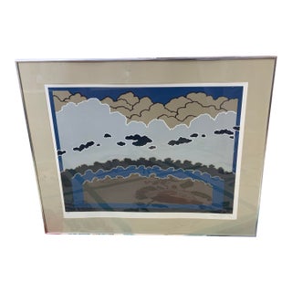 Mid Century Lithograph, Pencil Signed Friedlaender For Sale