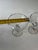 Mid-Century Modern 1970s Glass Anniversary Champagne Glasses - a Pair For Sale - Image 3 of 6