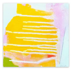 Contemporary Abstract Oil on Canvas Painting "Touched" by Xanda McCagg