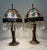 Arts & Crafts Antique Ornate Patinated Bonze Austrian Reticulated Electric Table Lamps - a Pair For Sale - Image 3 of 18