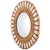 The textured white glass arranged in a simple geometric and sunburst pattern, a variation of Vautrin's "Mazarin" style. A...