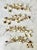 Gold 1970s Vintage Curtis Jere-Style 4 Gold Metal Leaf Wall Hanging Sculpture For Sale - Image 8 of 10