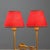 Gilded Bronze Sculpture Lamp For Sale - Image 4 of 9