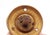 Gold Reclaimed Gold Plated Oval Beaded Closet Door Knob For Sale - Image 8 of 8