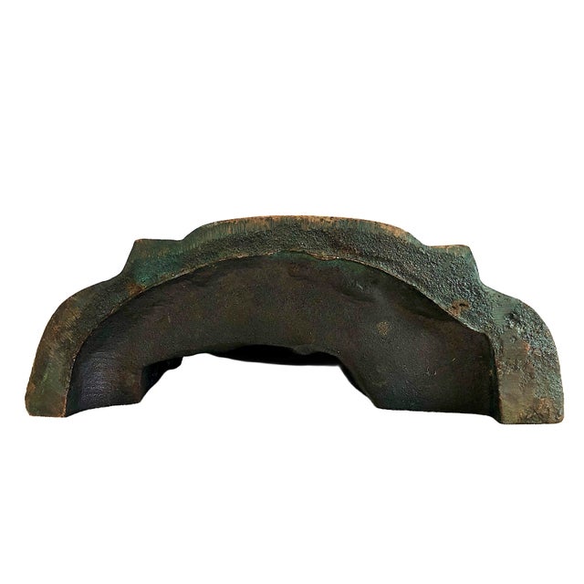 Ebony Cast Iron Doorstop of “Mr. Punch & Toby” For Sale - Image 8 of 8