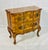 Italian Vintage Walnut Bombe Chest With Sculpted Legs For Sale - Image 4 of 18