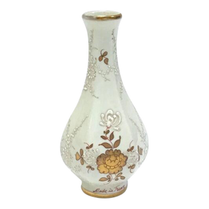 Antique French Porcelain Floral Vase