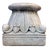 Antique Carrera Marble Column Base For Sale - Image 4 of 11