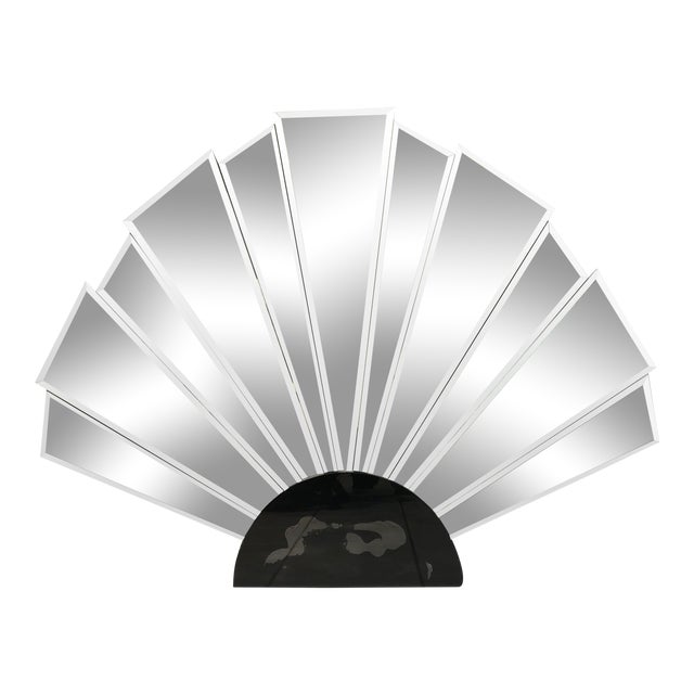 Vintage Art Deco Fan Mirror Chairish