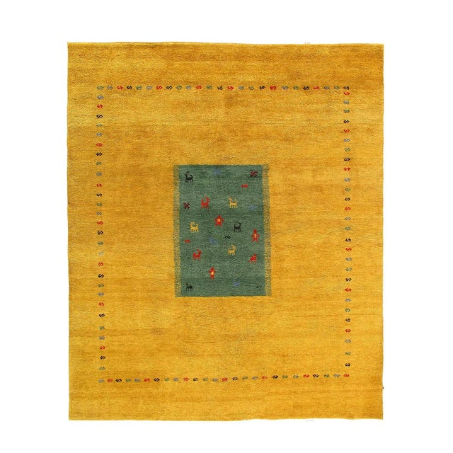 2020s Fine Hand Knotted Gabbeh For Sale - Image 4 of 4