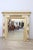 Early 19th Century Wall Mirror with Frame in Gilded and Lacquered Poplar Wood For Sale - Image 3 of 16