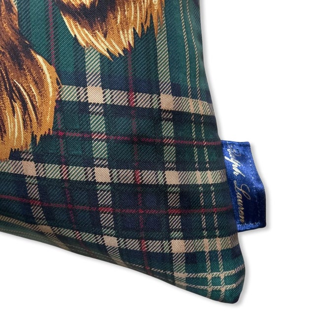 Vintage finds exclusively ours. Our vintage Ralph Lauren silk scarf pillows are sustainably sourced, locally made with a...