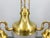 Metal Art Noveau German Brass Chandelier, 1920s For Sale - Image 7 of 10