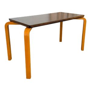 1950s Mid-Century Modern Birch Bentwood Side or Coffee Table by Thonet