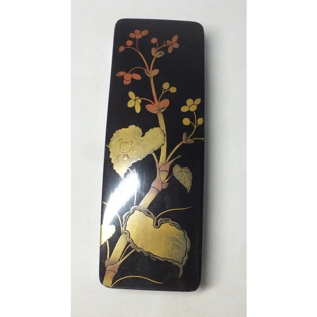 19th Century Japanese Lacquered Fubako For Sale - Image 12 of 13
