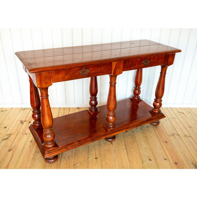 Georgian Pot Board Dresser Base from Theodore Alexander, 1990s For Sale - Image 18 of 18