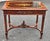 19th Century Louis XVI Style Kingwood & Walnut Marquetry Stretcher Center Table For Sale - Image 11 of 11