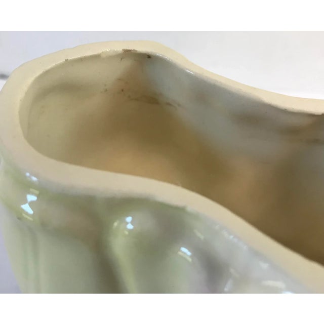 Vintage Ceramic Tulip Design Planter For Sale - Image 9 of 10