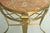 French Neoclassical Round Rouge Marble Top Bronze Gueridon Occasional Side Table For Sale - Image 4 of 11