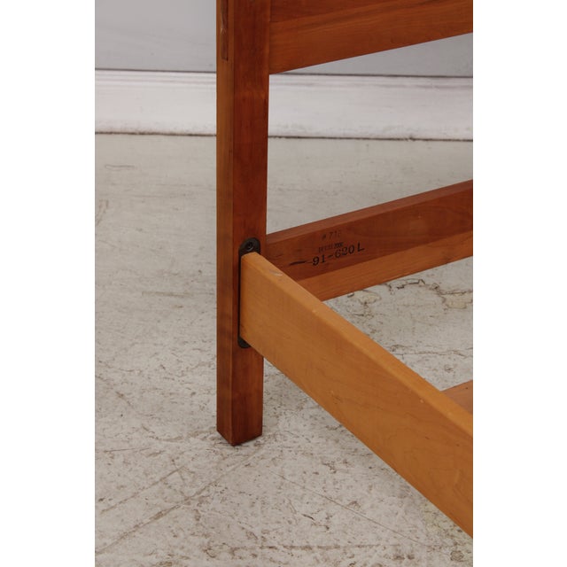 Stickley Mission Cherry King Size Bed For Sale - Image 13 of 18