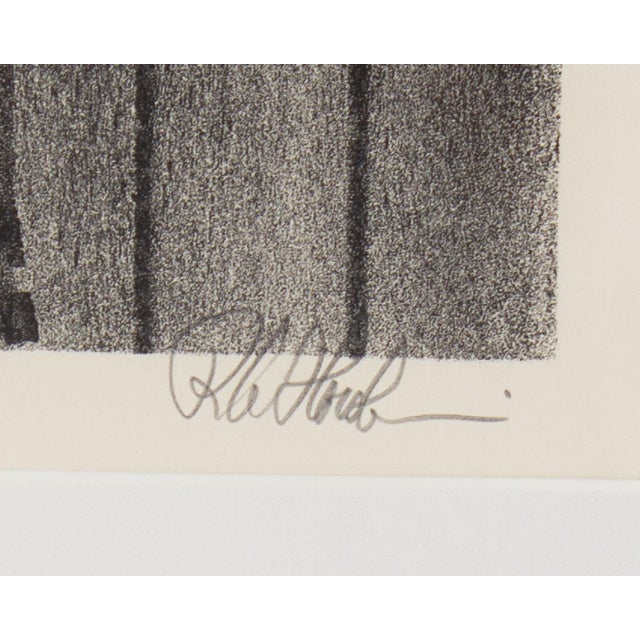 Mid 20th Century “Rush Hour” Lithograph Signed by Richard Florsheim For Sale - Image 5 of 8