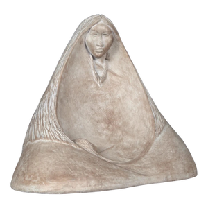 1983 Austin Productions La Madre Sculpture by Pamela Pierce Acoma Pueblo Pottery